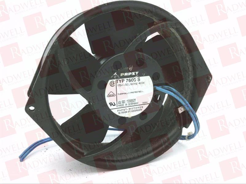 7600S EBM PAPST PAPST